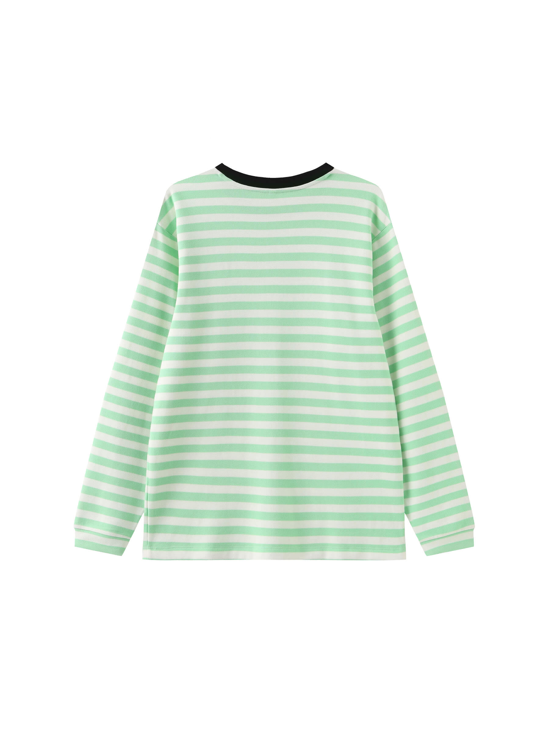 Oversized Striped Long Sleeve Top - Image 14
