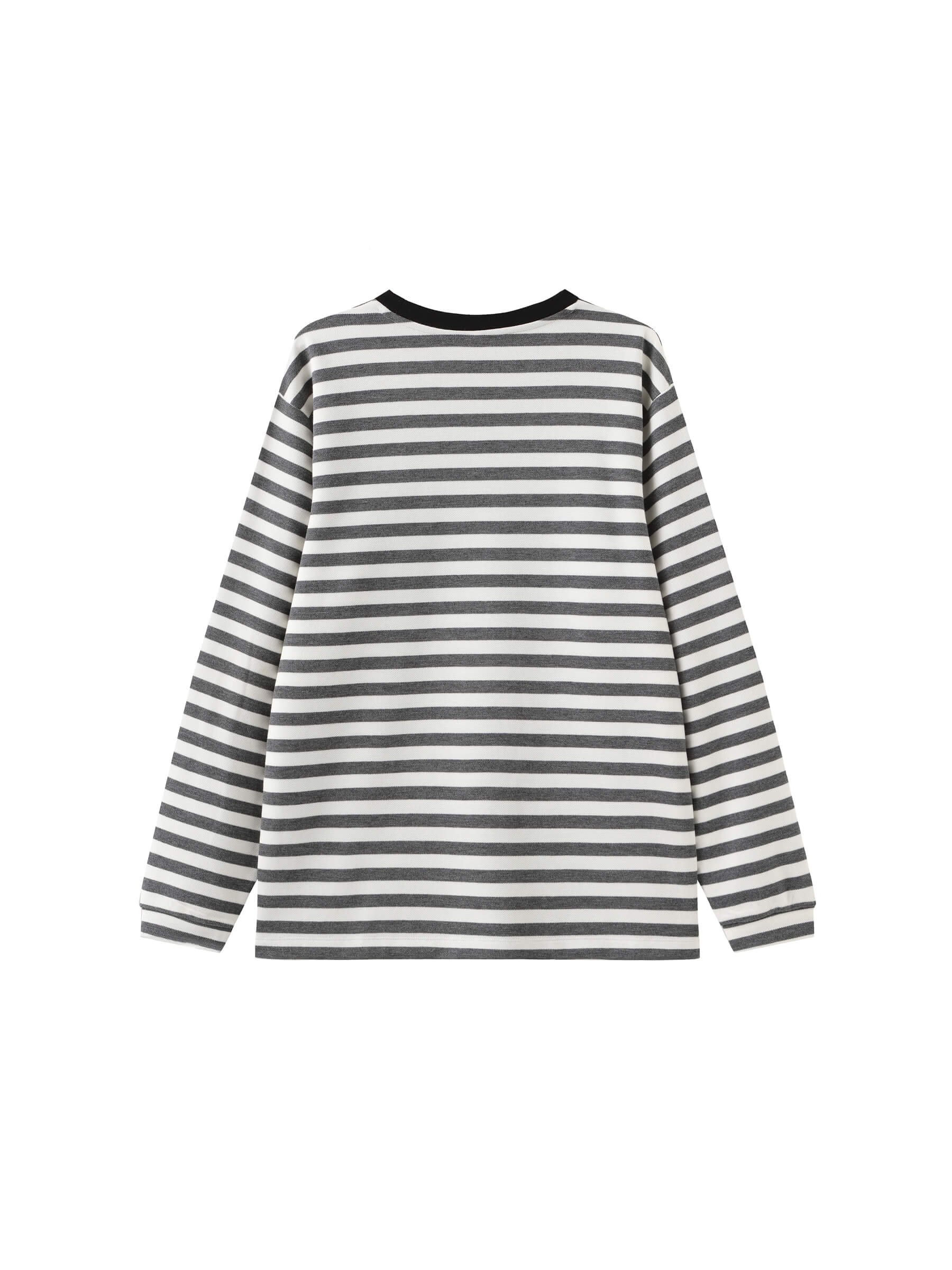 Oversized Striped Long Sleeve Top - Image 16