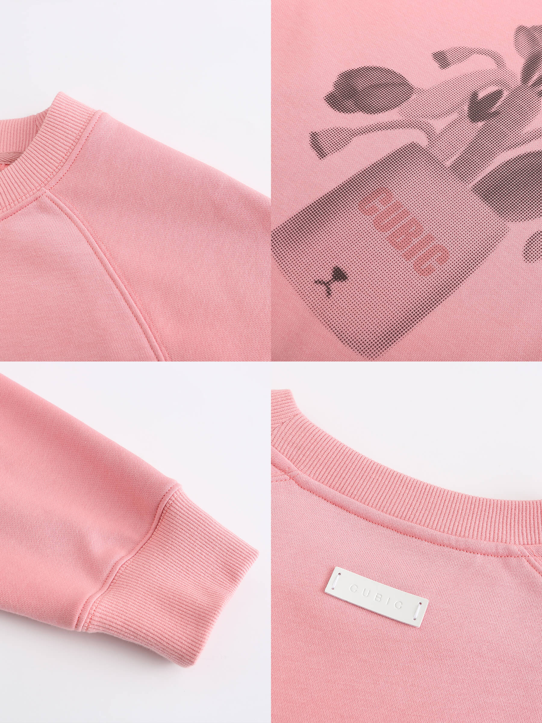 Round Neck Printed Sweatshirt - Image 20