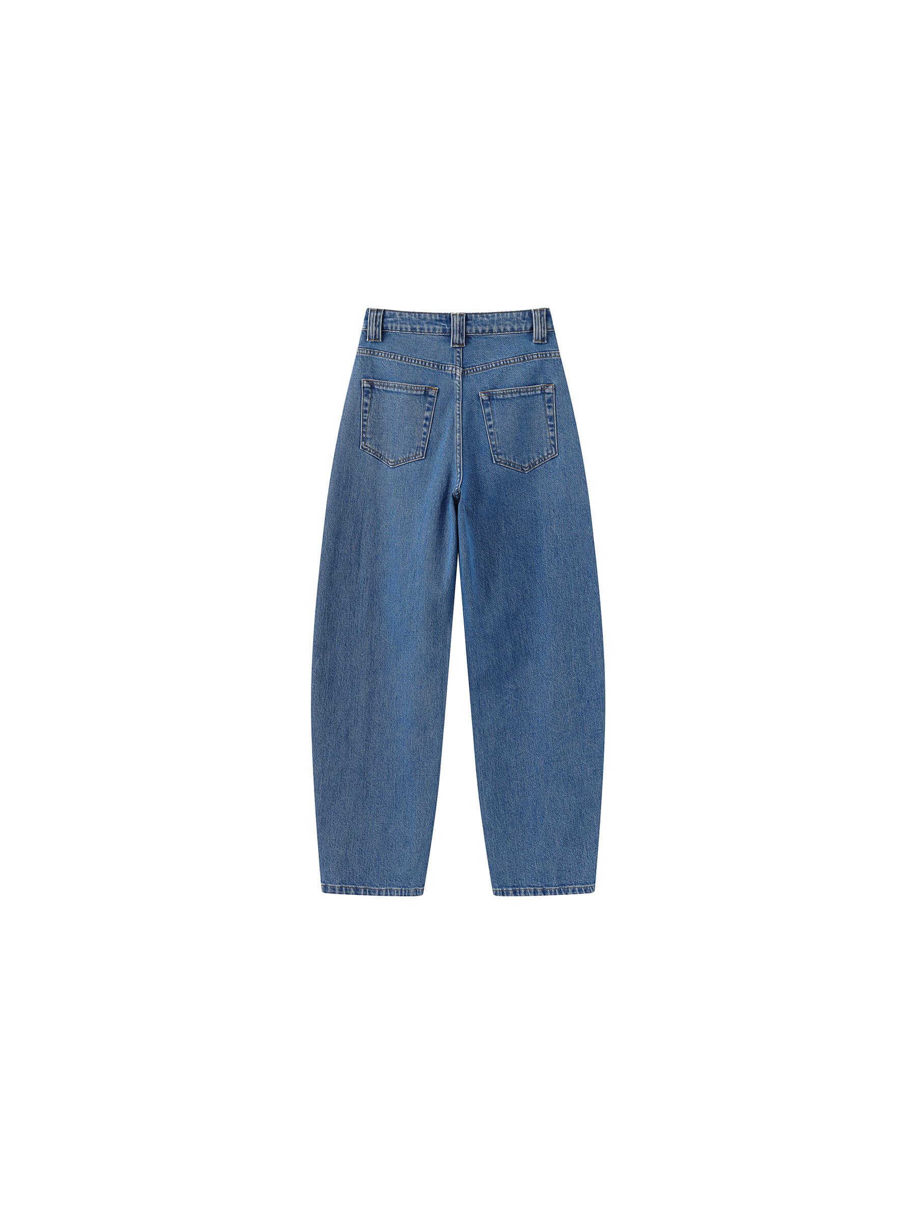 Panelled Loose-Fit Wide-Leg Tapered Jeans - Image 16