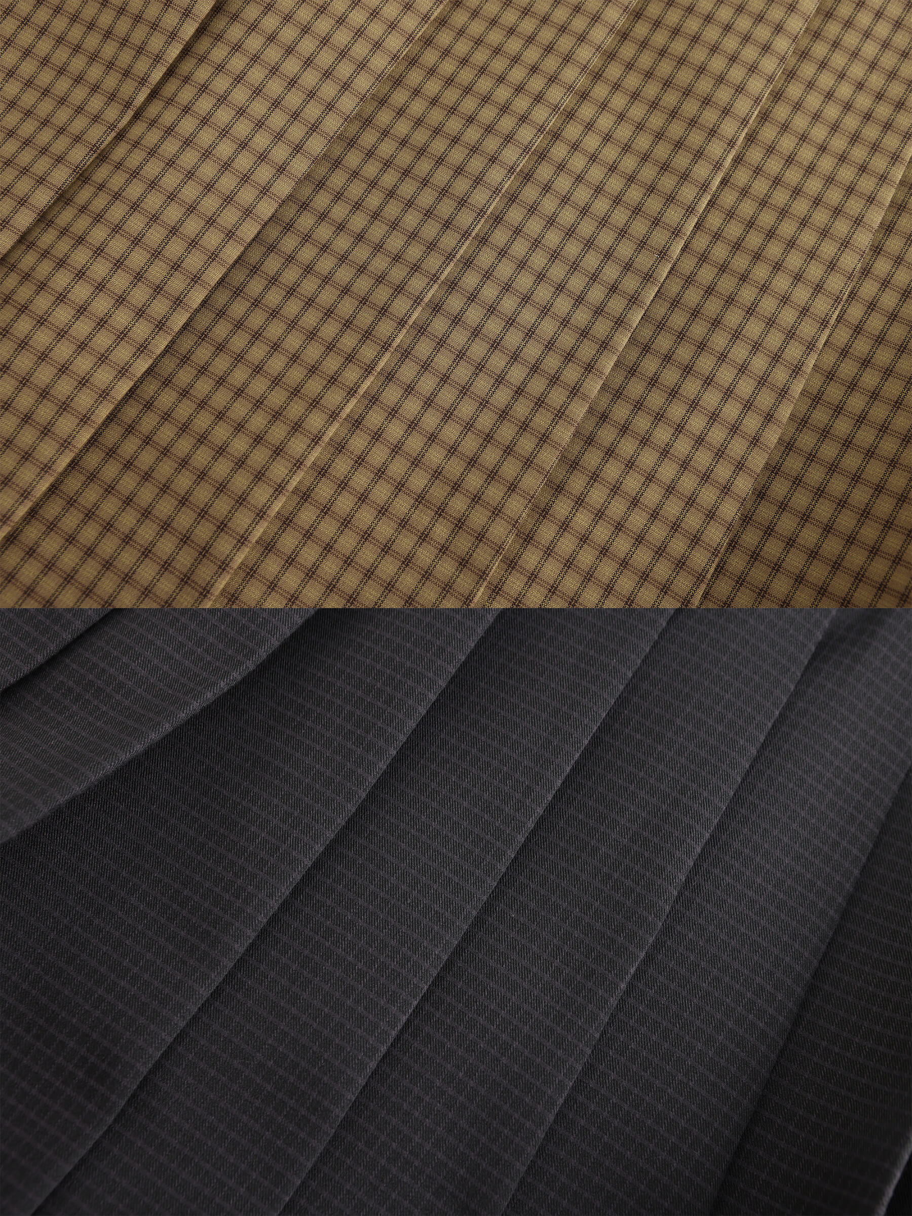 Plaid Pleated Skirt - Image 21