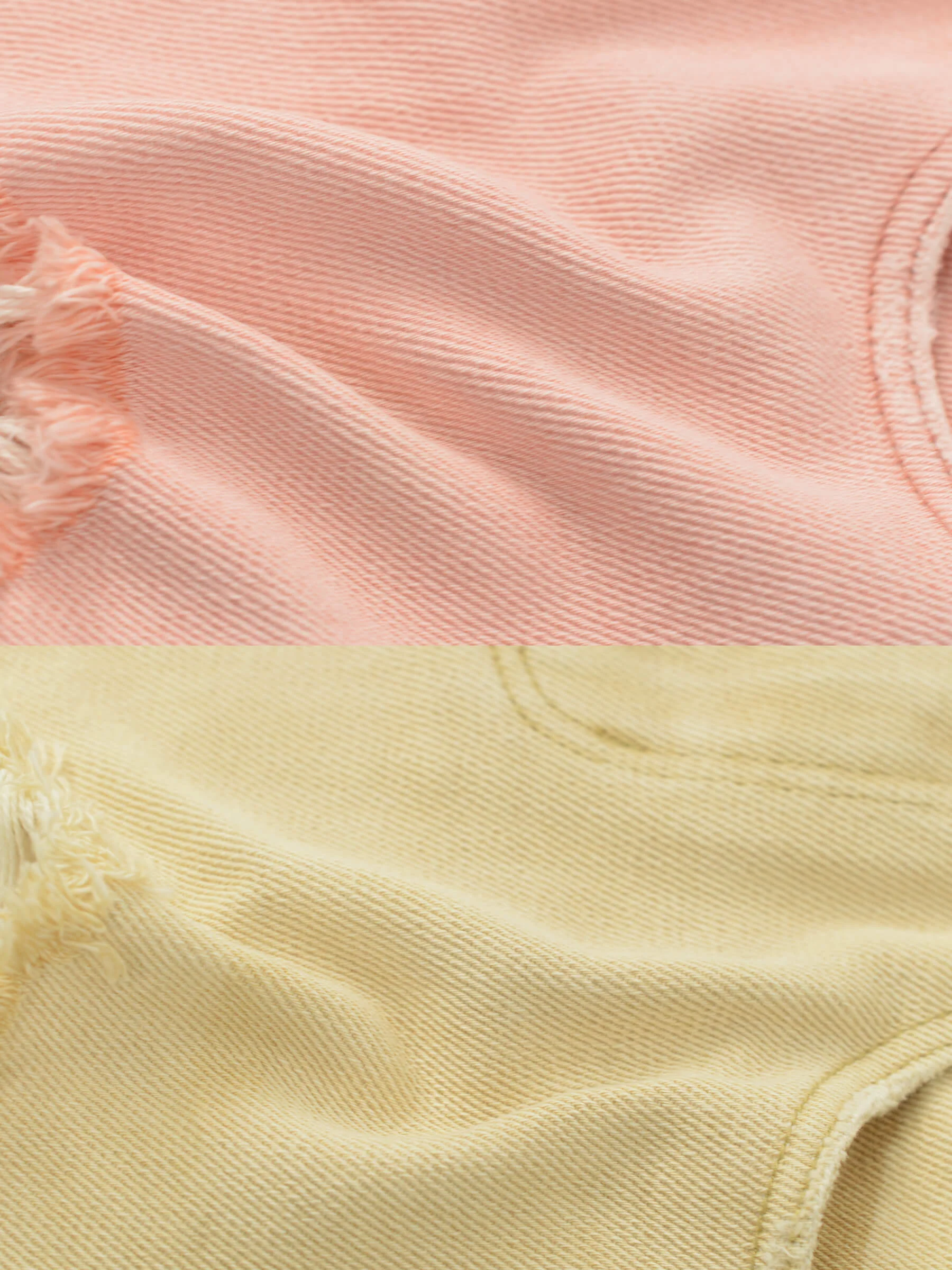 Raw Edge Distressed Mini Shorts - Image 15