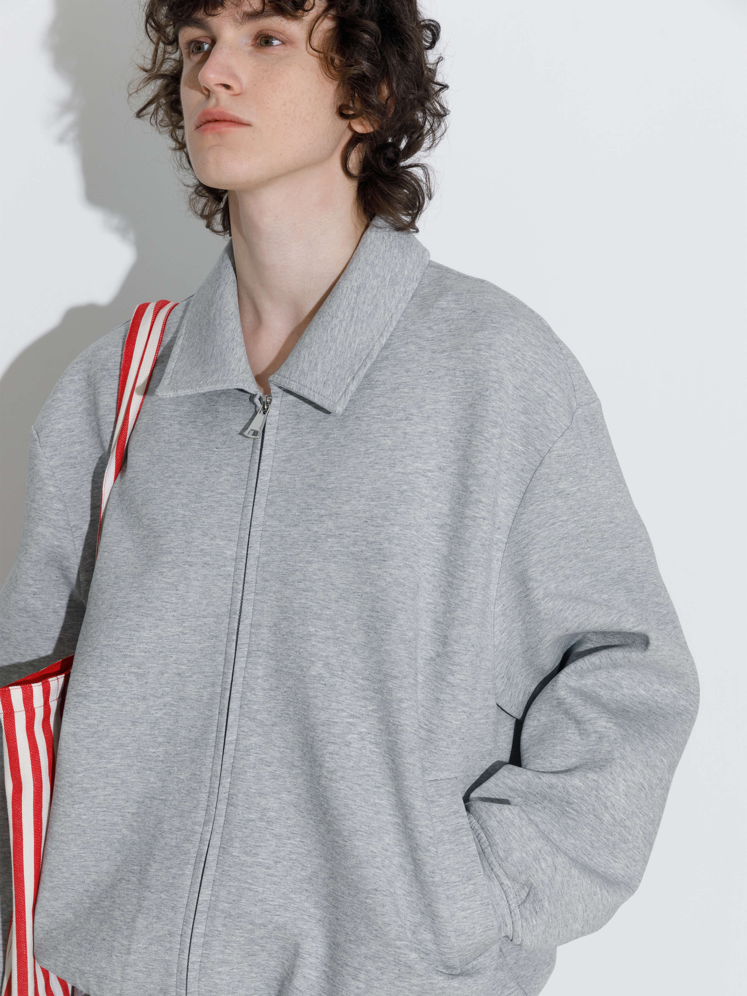 Relaxed Fit Zipped Utility Jacket - Image 6