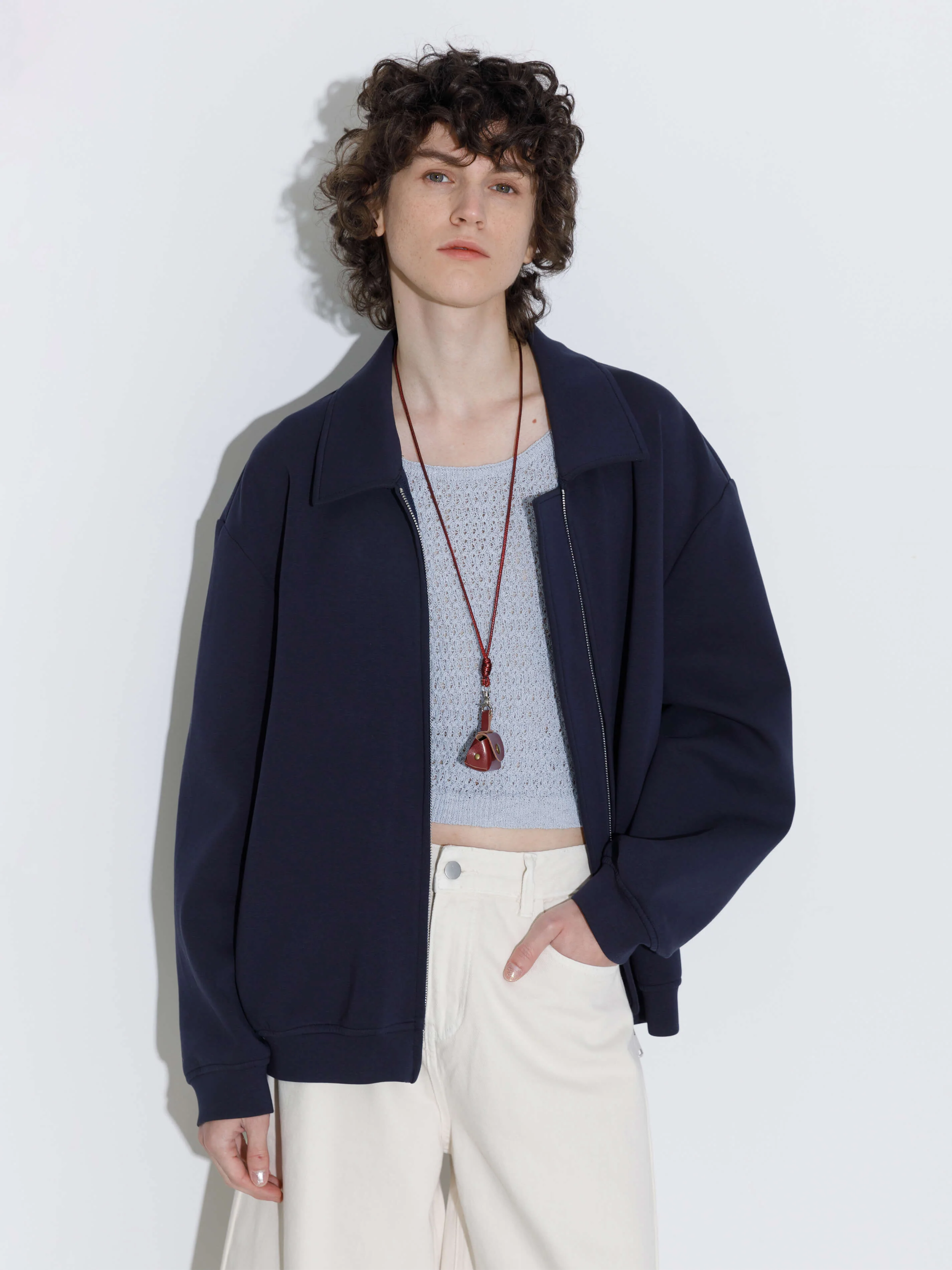 Relaxed Fit Zipped Utility Jacket - Image 8