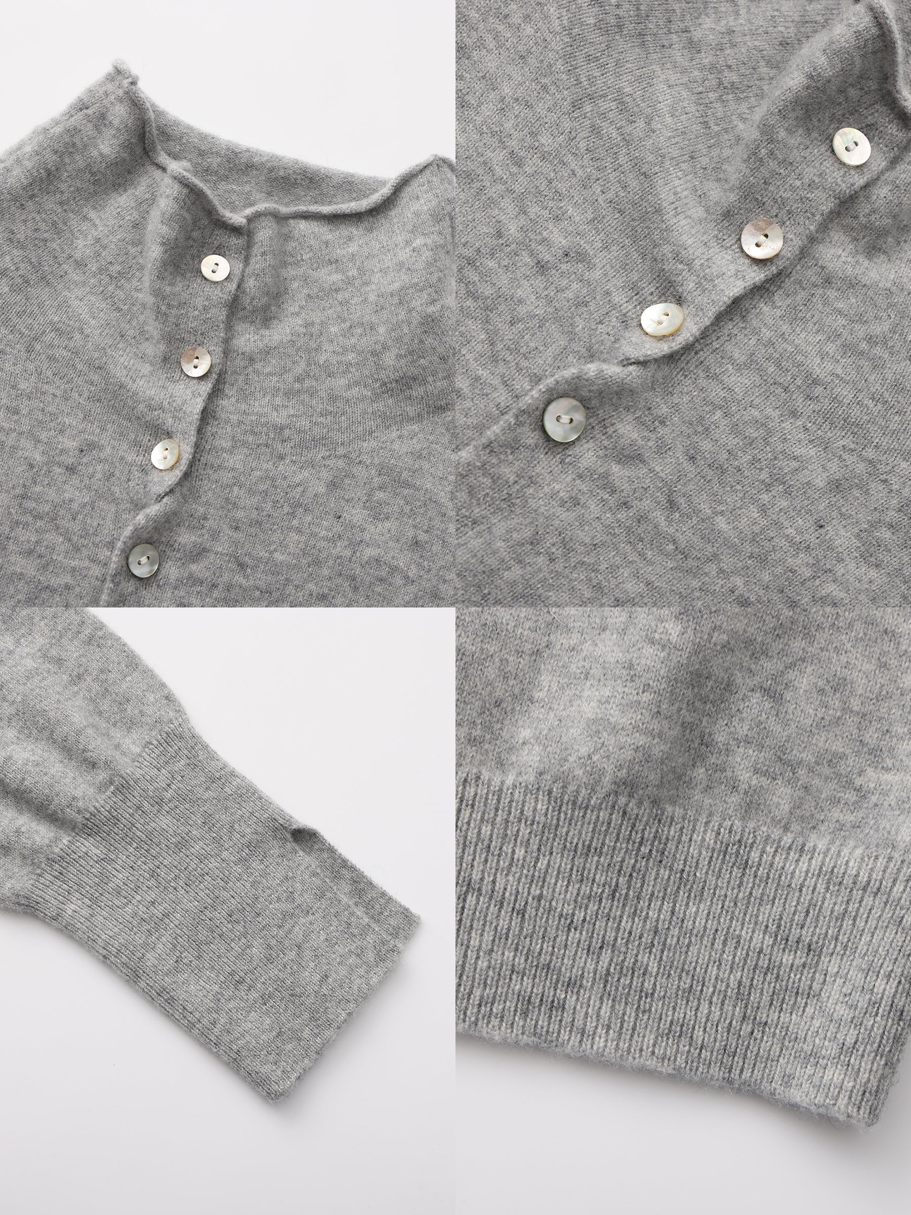 Relaxed Knit Cardigan Jacket in 100% Wool - Image 17