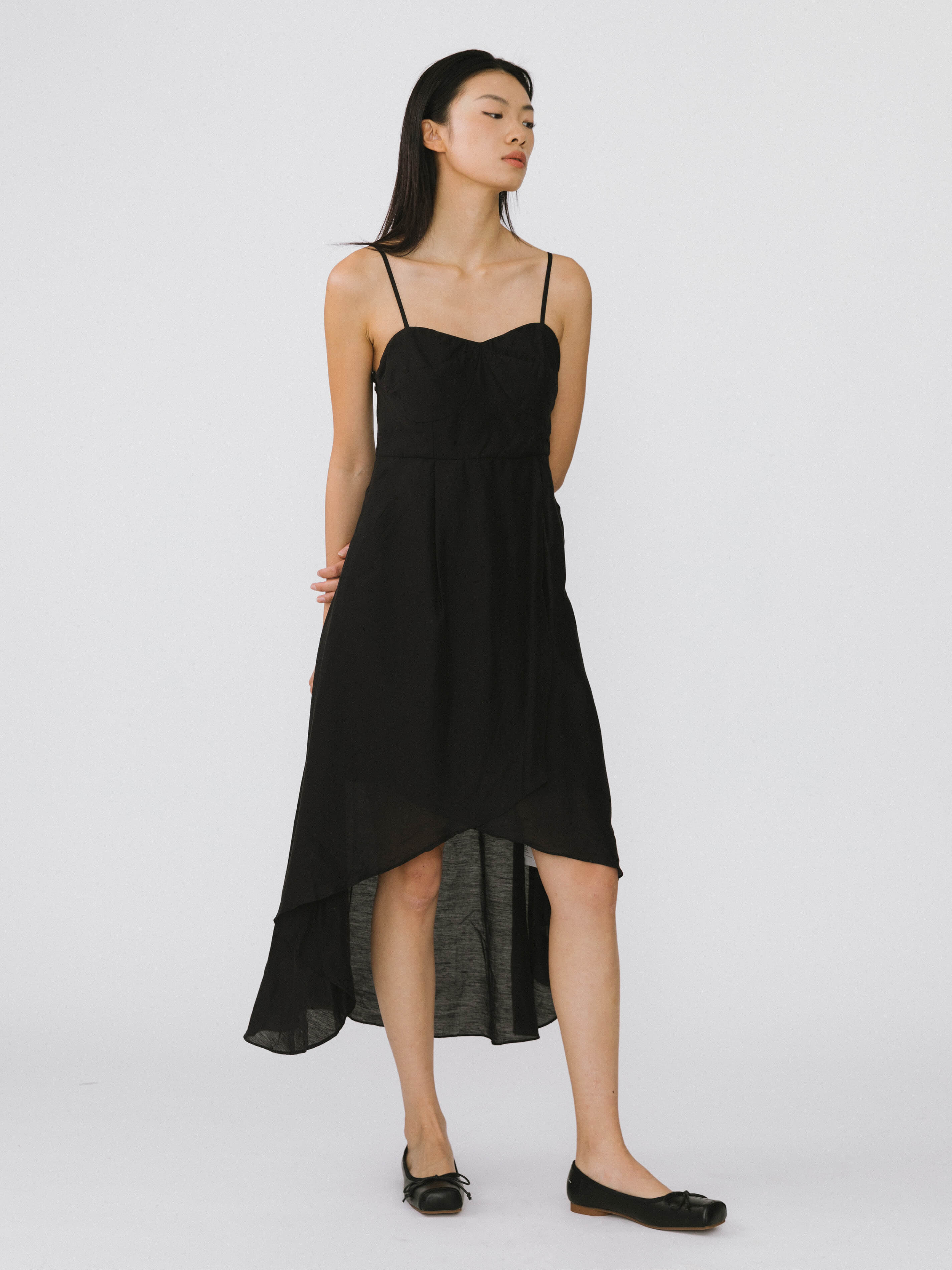 High-low Hem Sling Dress - Image 9