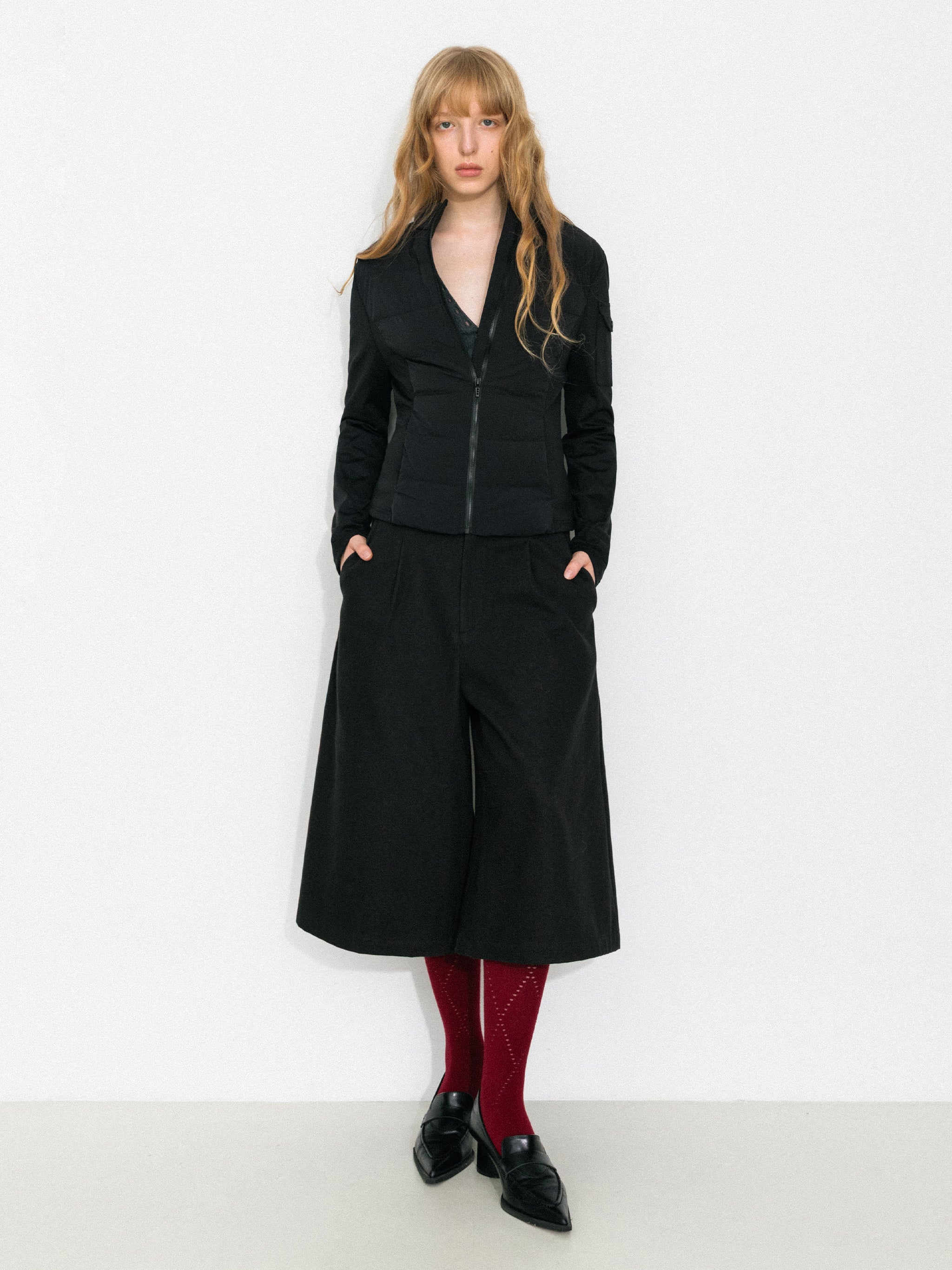 Slim-Fit Panelled Lightweight Down Jacket - Image 11