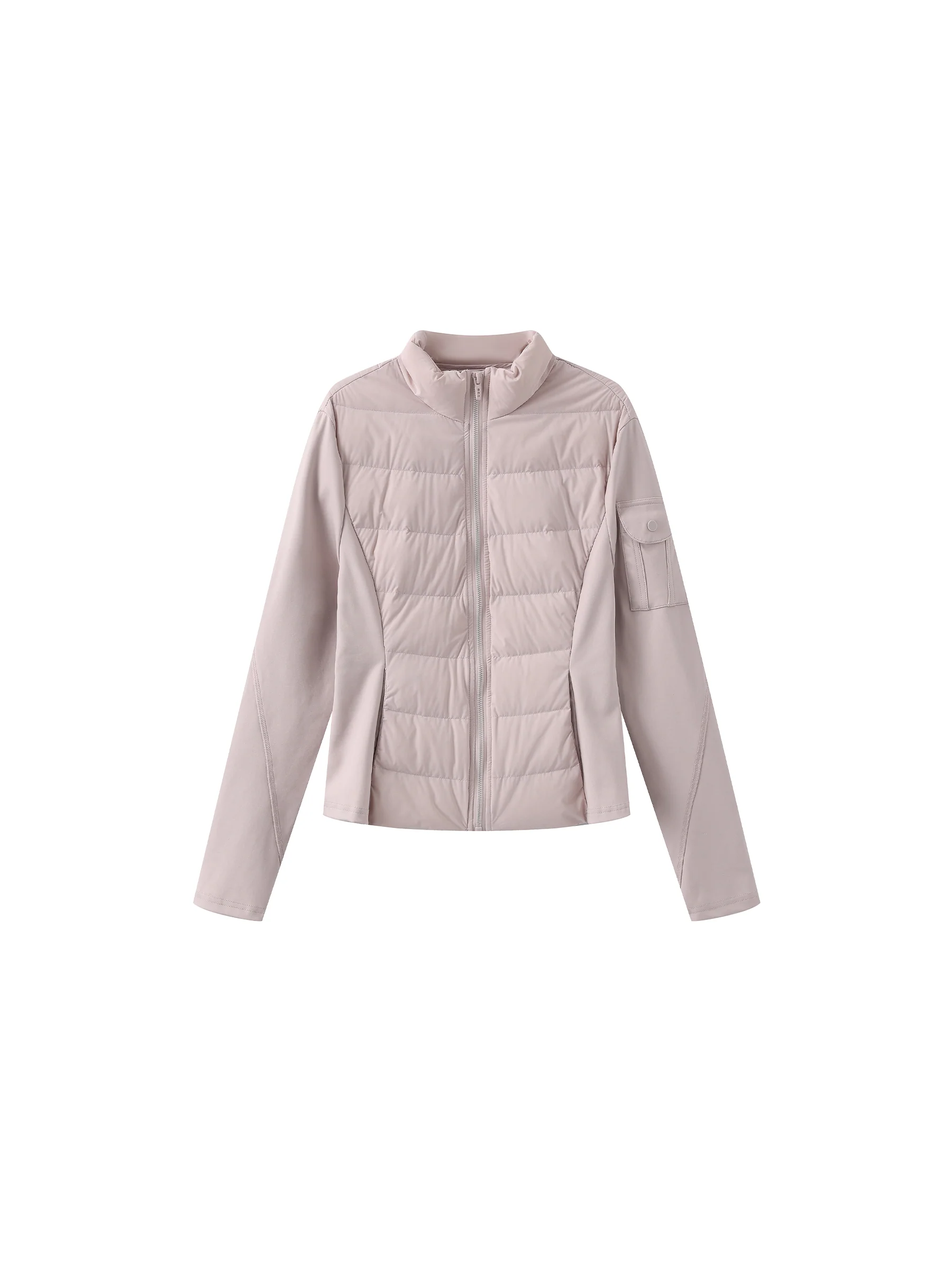 Slim-Fit Panelled Lightweight Down Jacket - Image 13