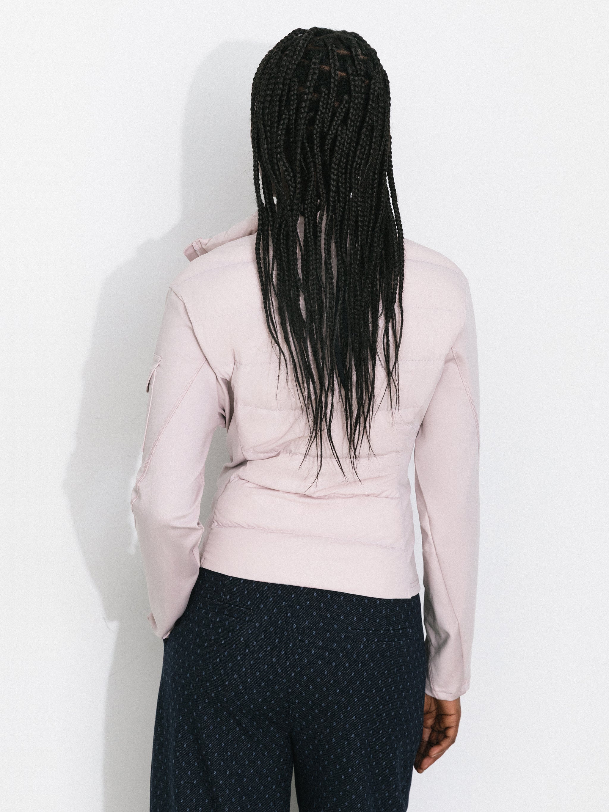 Slim-Fit Panelled Lightweight Down Jacket - Image 6