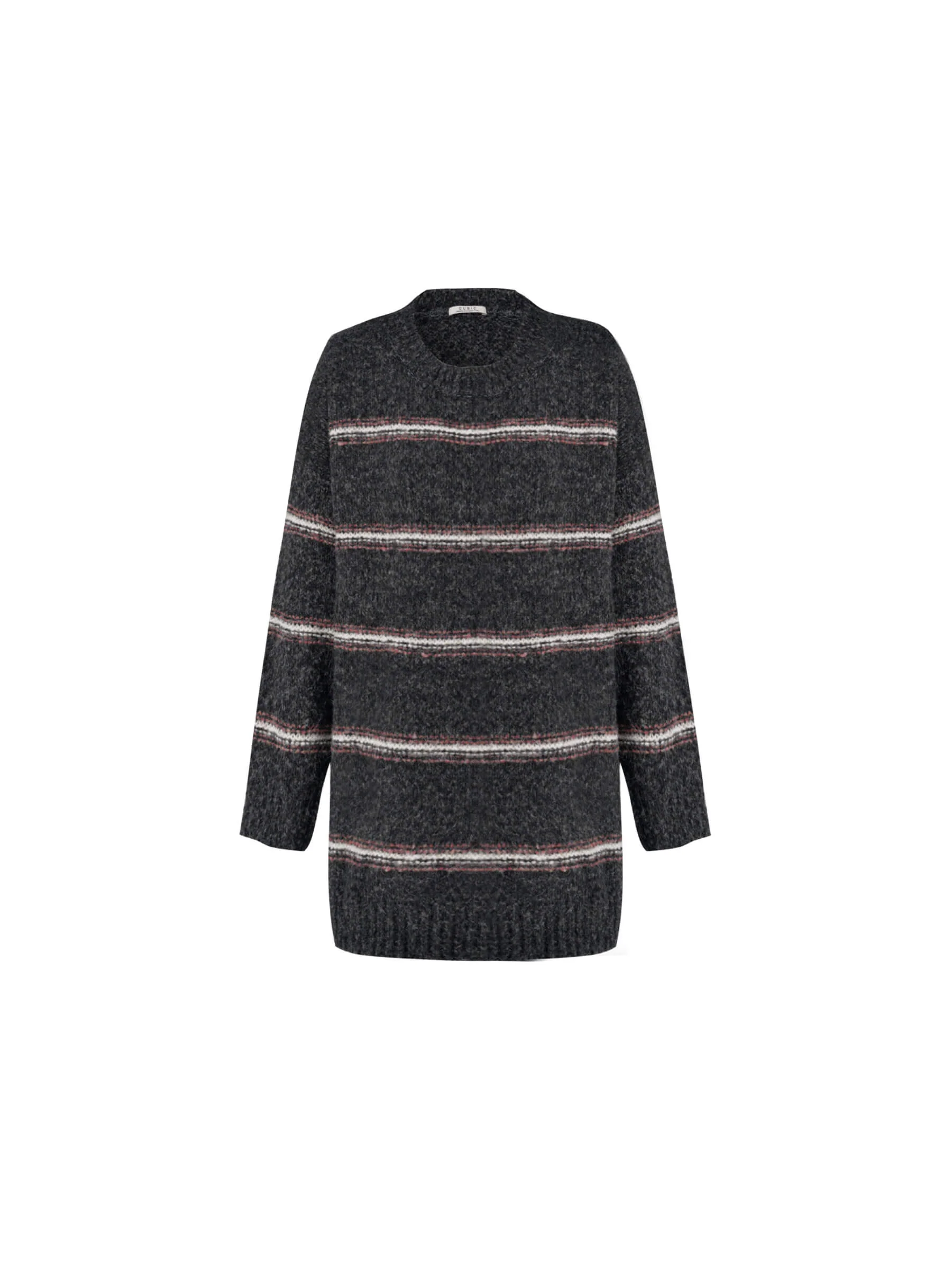 Striped Long Oversized Sweater - Image 17