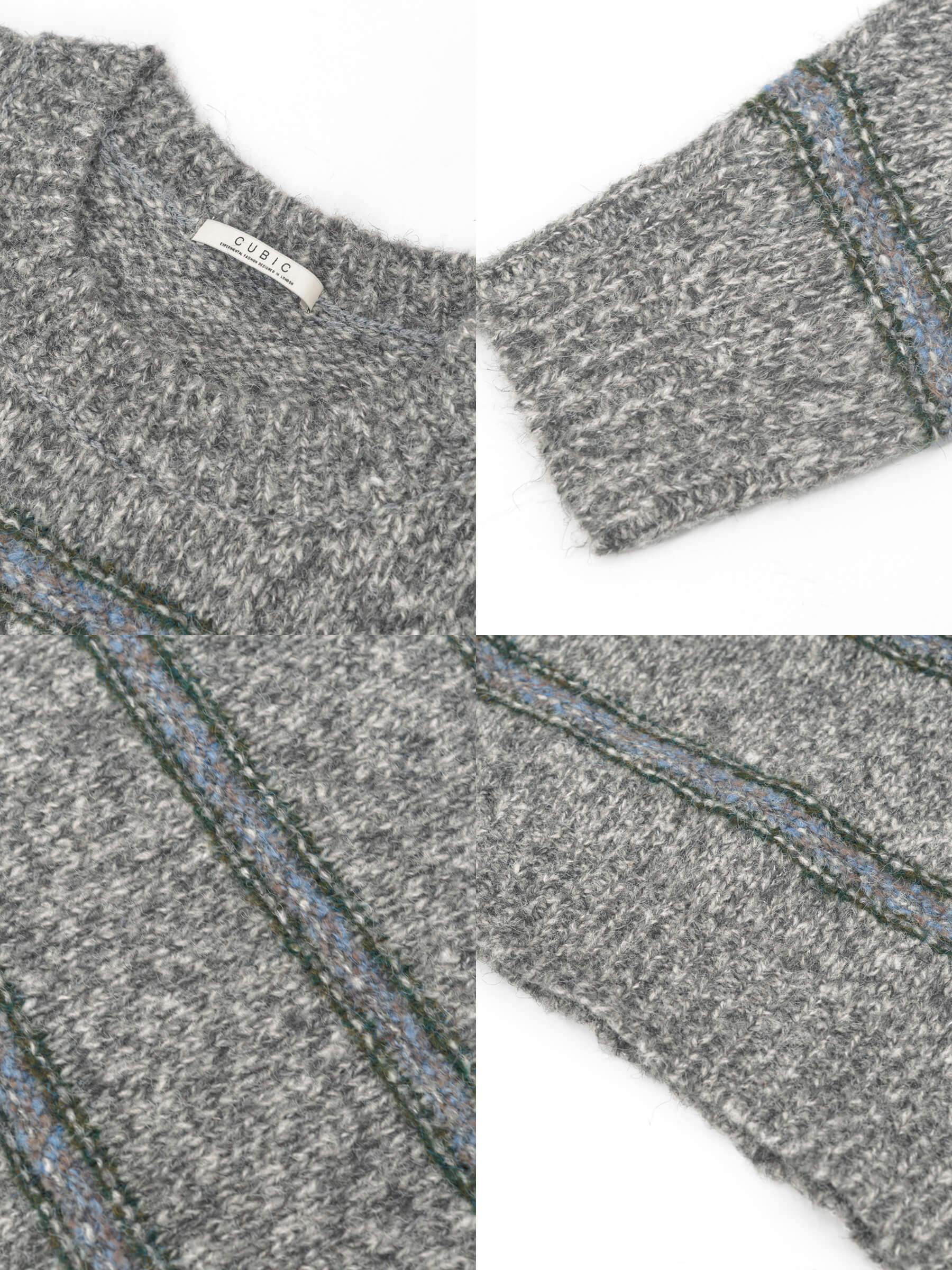 Striped Long Oversized Sweater - Image 19