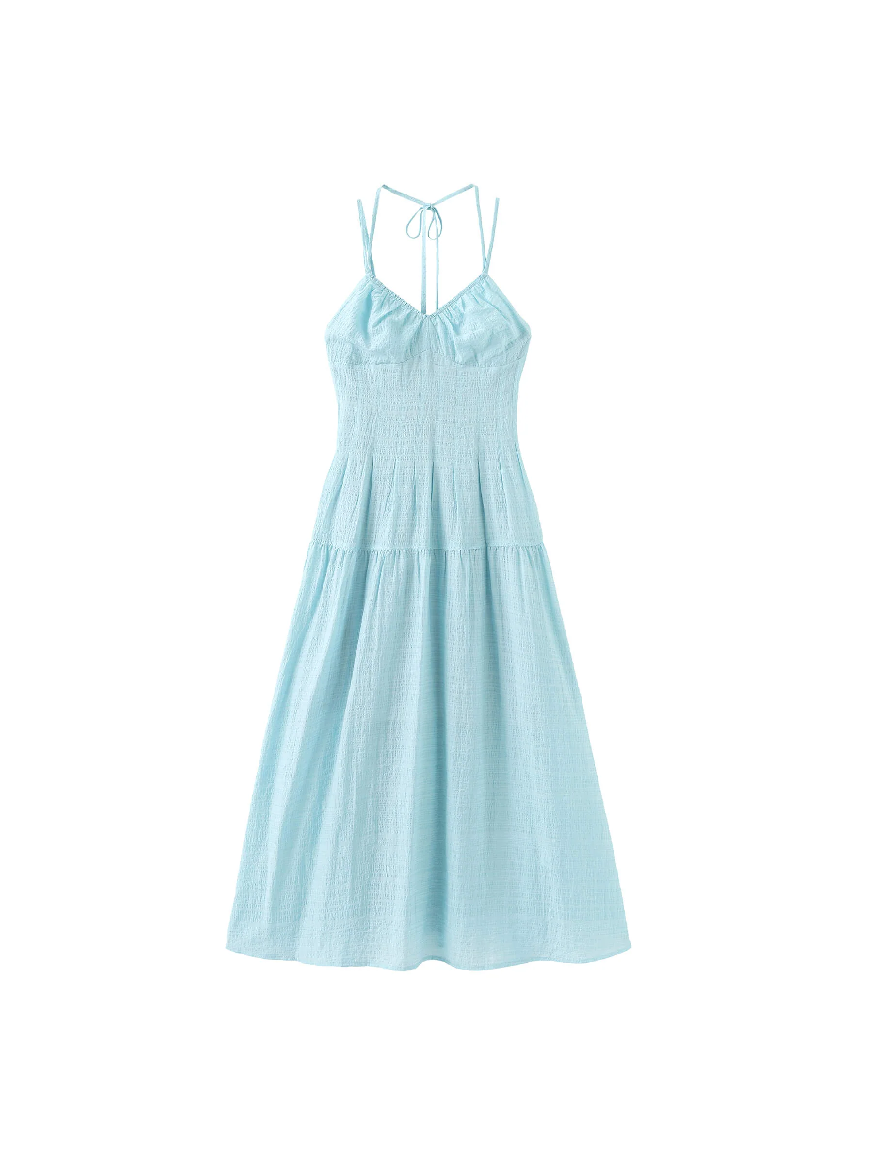 Sweetheart Sheer Midi Dress - Image 11