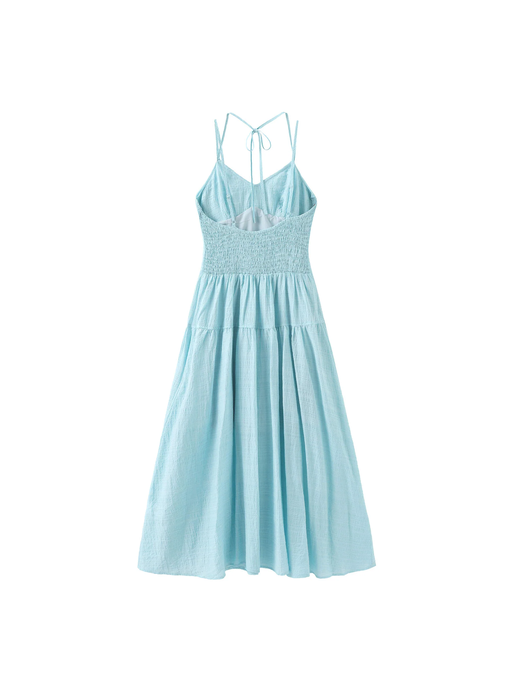 Sweetheart Sheer Midi Dress - Image 12