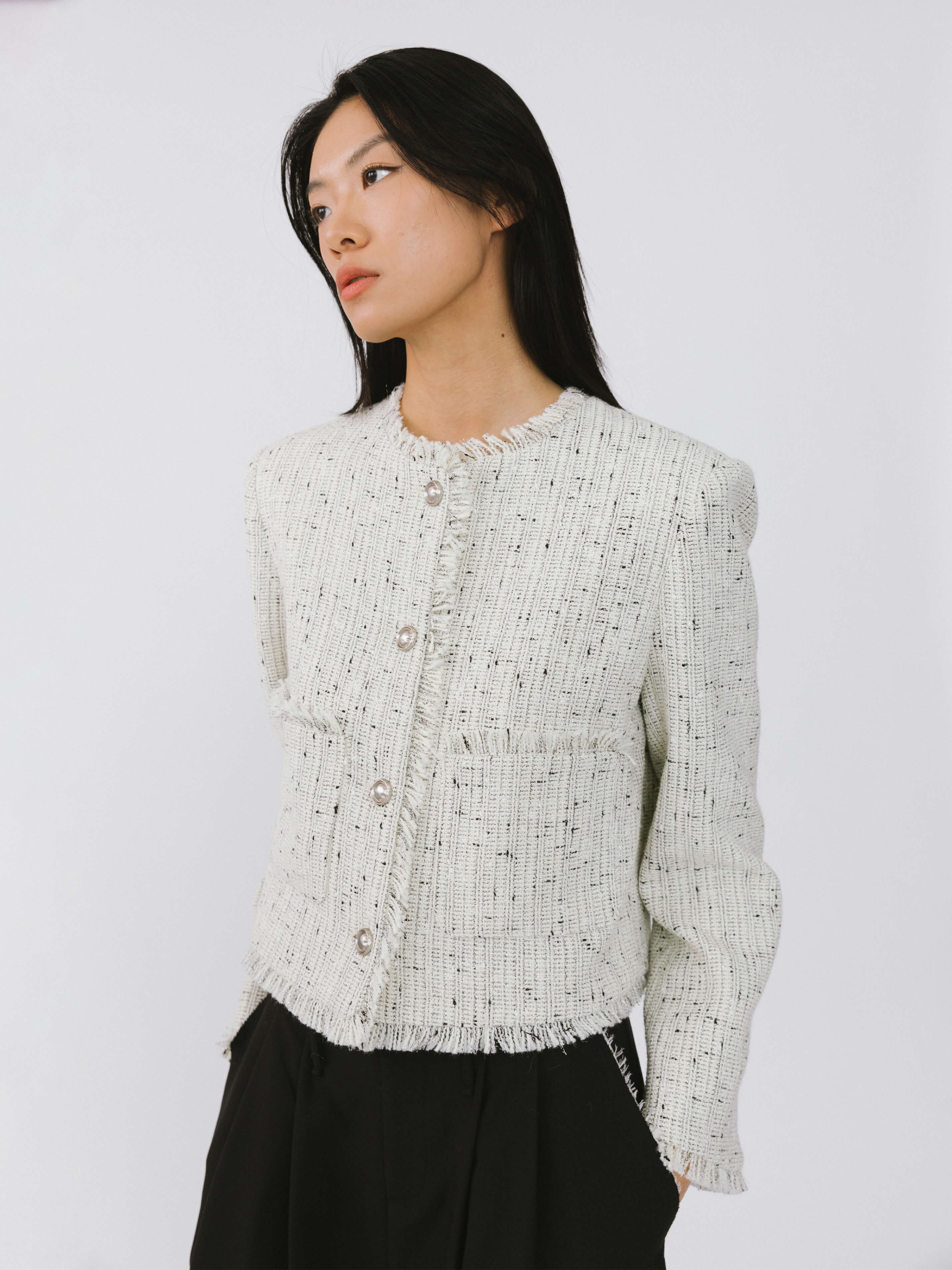 Tweed Short Jacket - Image 3