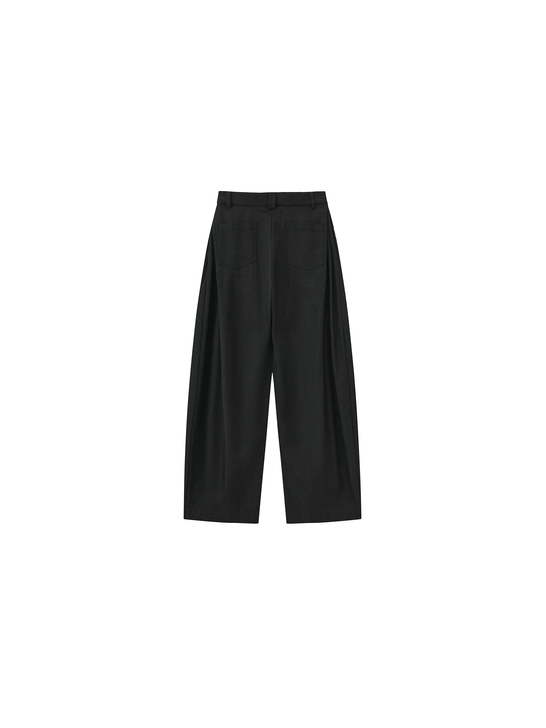 Wide-Leg Tapered Tailored Trousers - Image 16