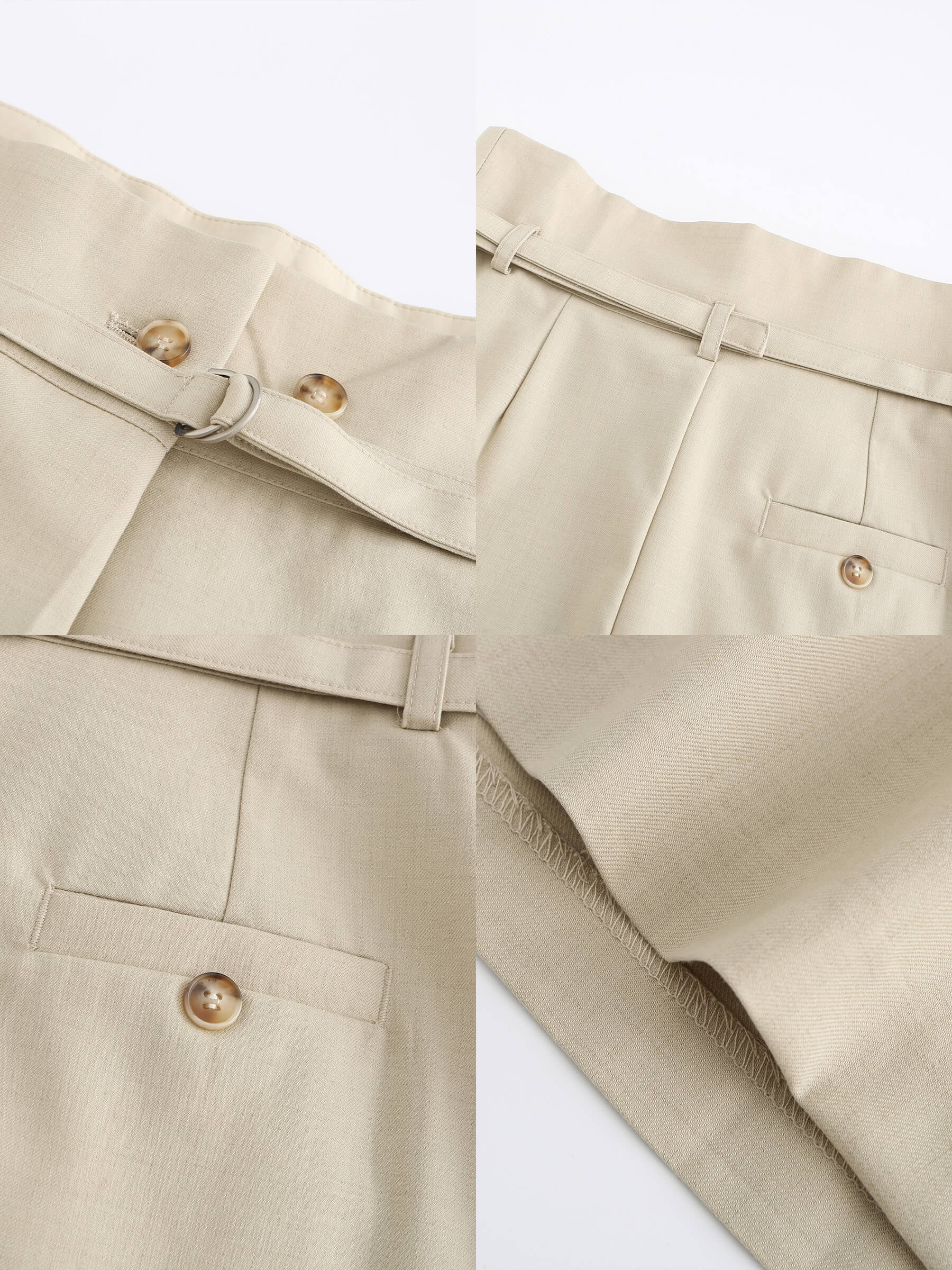 A-line Round Skirt with Wool Blend - Image 28