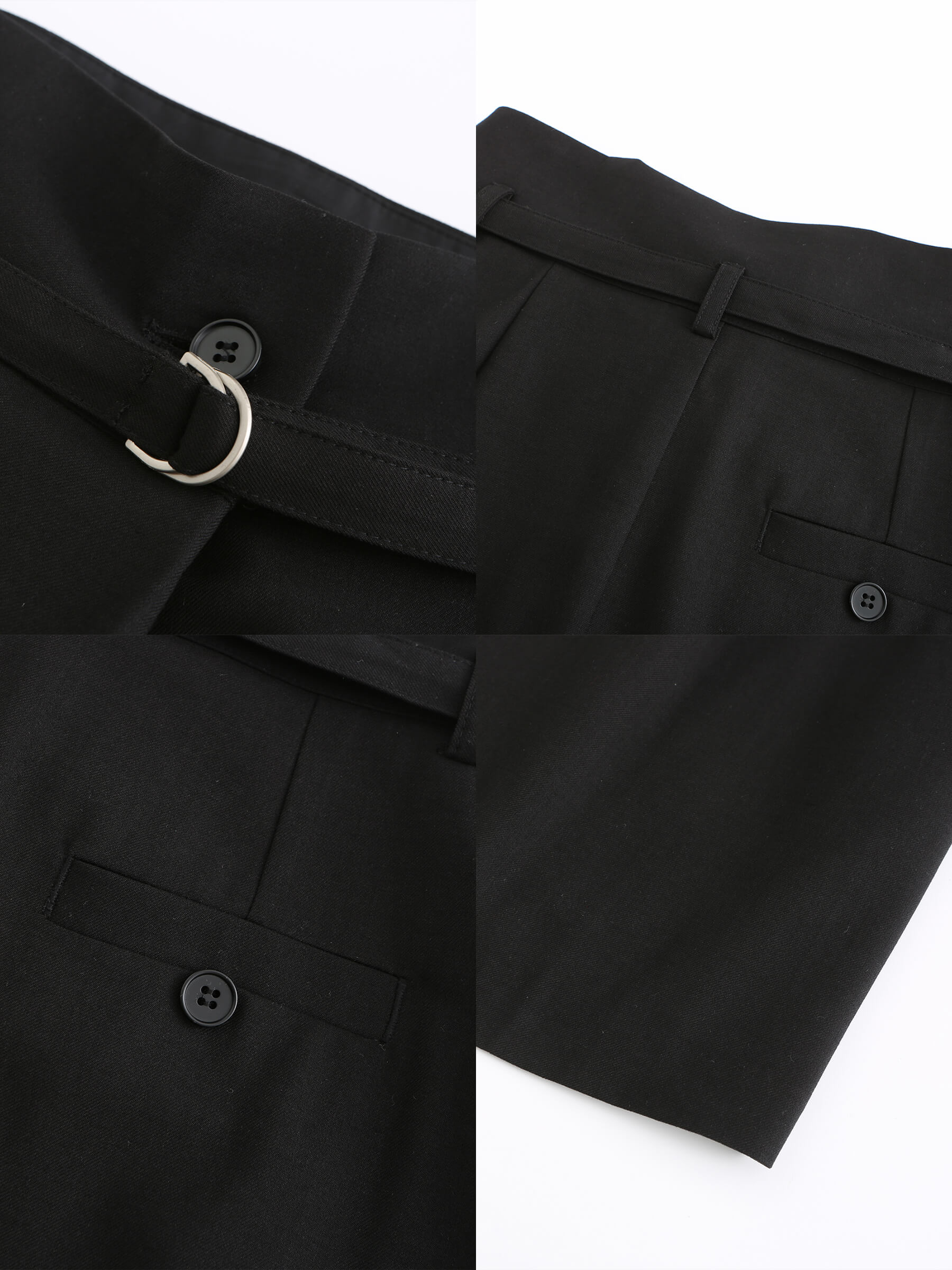 A-line Round Skirt with Wool Blend - Image 30