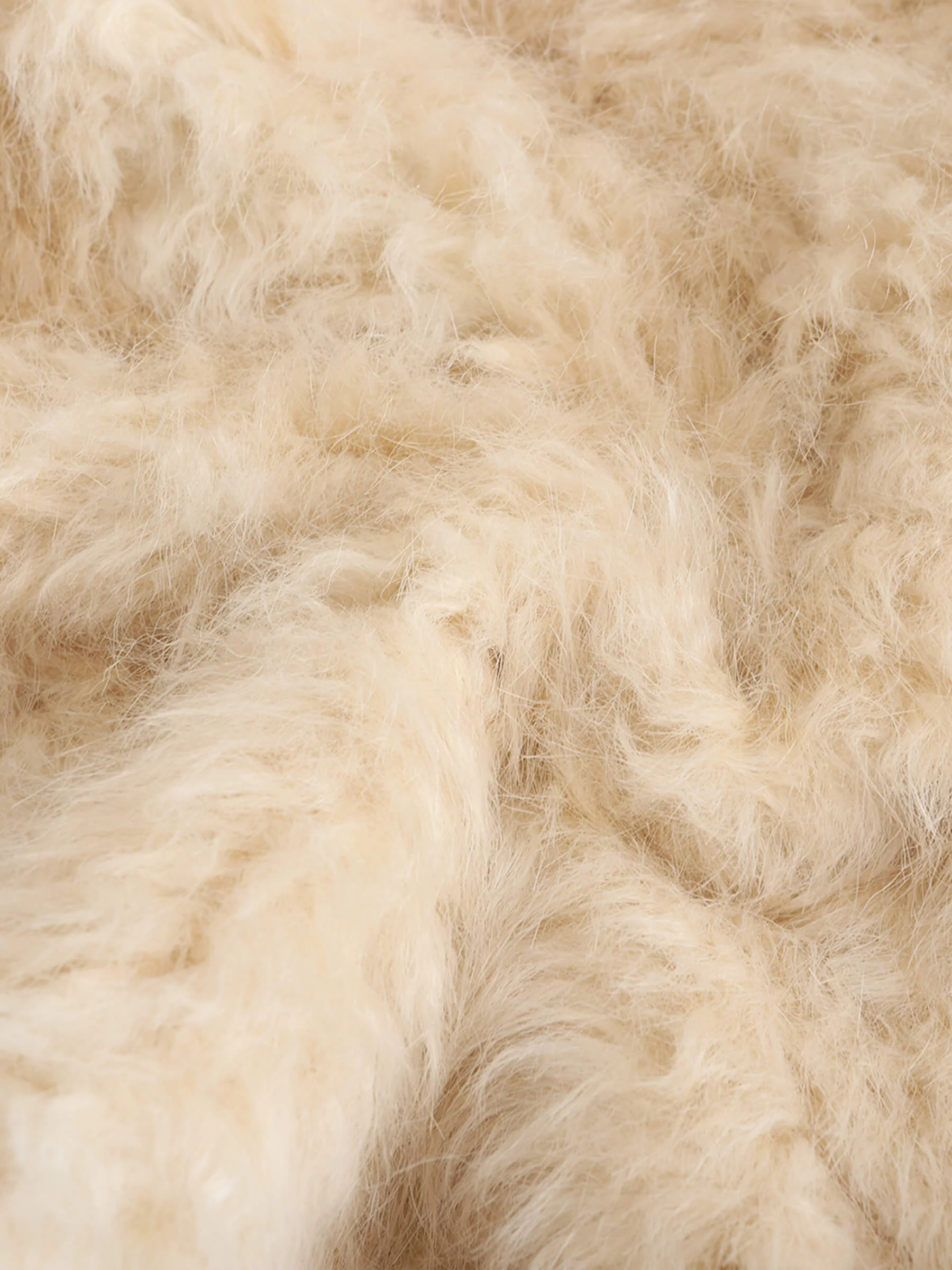 Zip Up Cropped Teddy Coat - Image 11